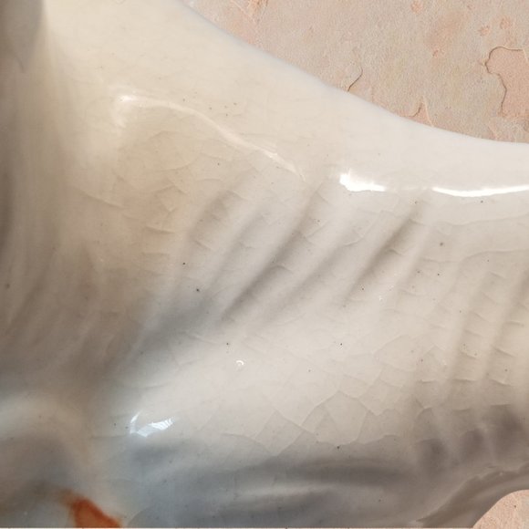 Lucky Elephant Small Planter Hand Painted Ceramic Made in Occupied Japan1945 - Picture 8 of 15